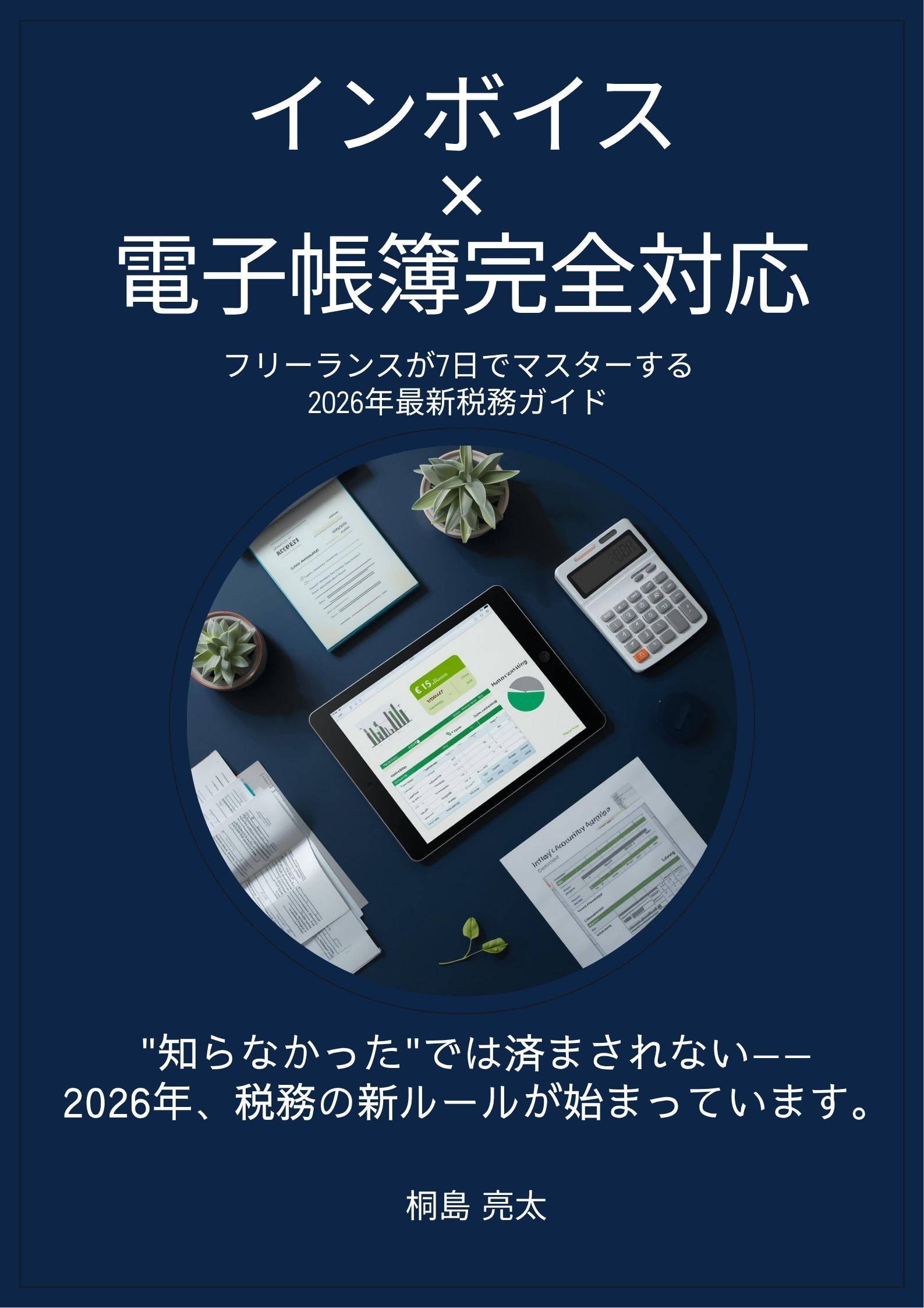 「インボイス×電子帳簿完全対応」表紙